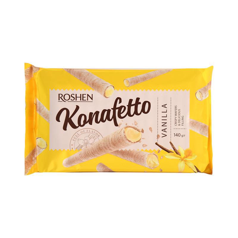 Wafer sticks "Roshen" Konafetto, vanilla 140g
