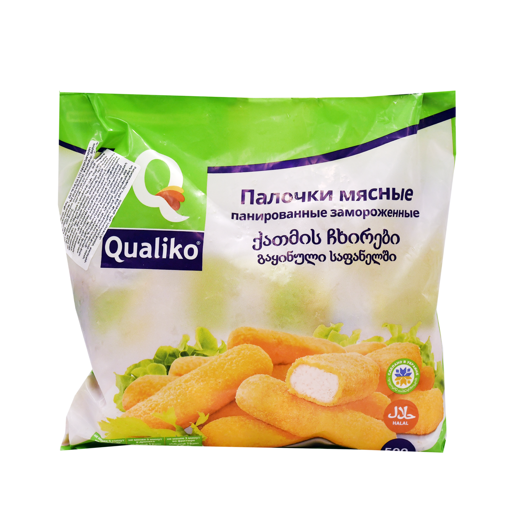 Մսային ձողիկներ, թաթախուկով «Քուալիկո» 500գր