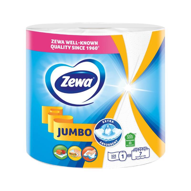 Թղթե սրբիչ «Զեվա» Ջամբո, երկշերտ 1հտ