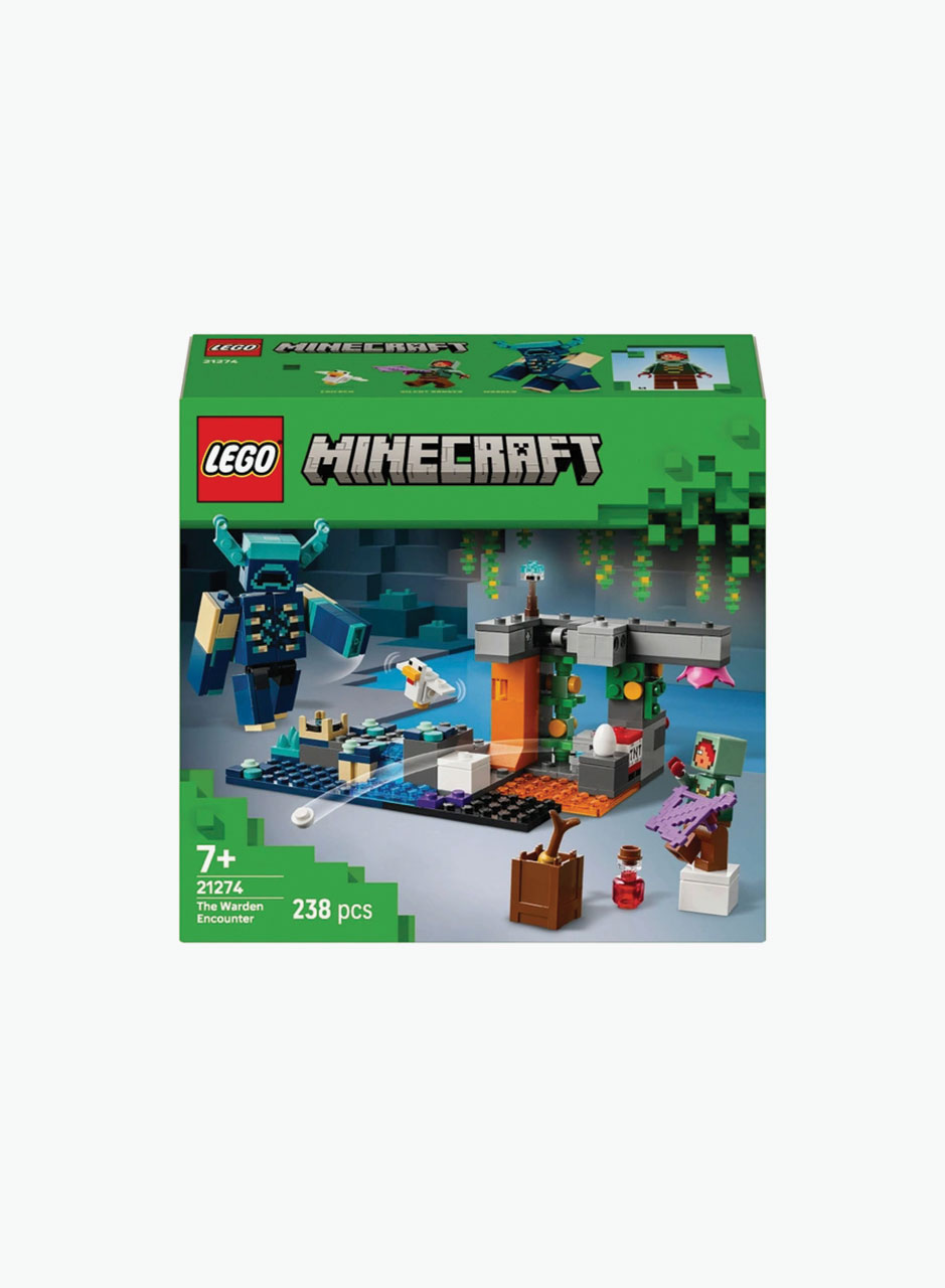 Lego Կառուցողական խաղ Minecraft «Հանդիպում պահակի հետ»