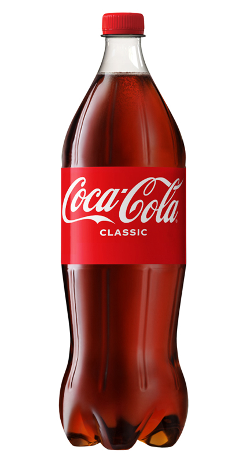Carbonated refreshing drink "Coca-Cola" 1l
