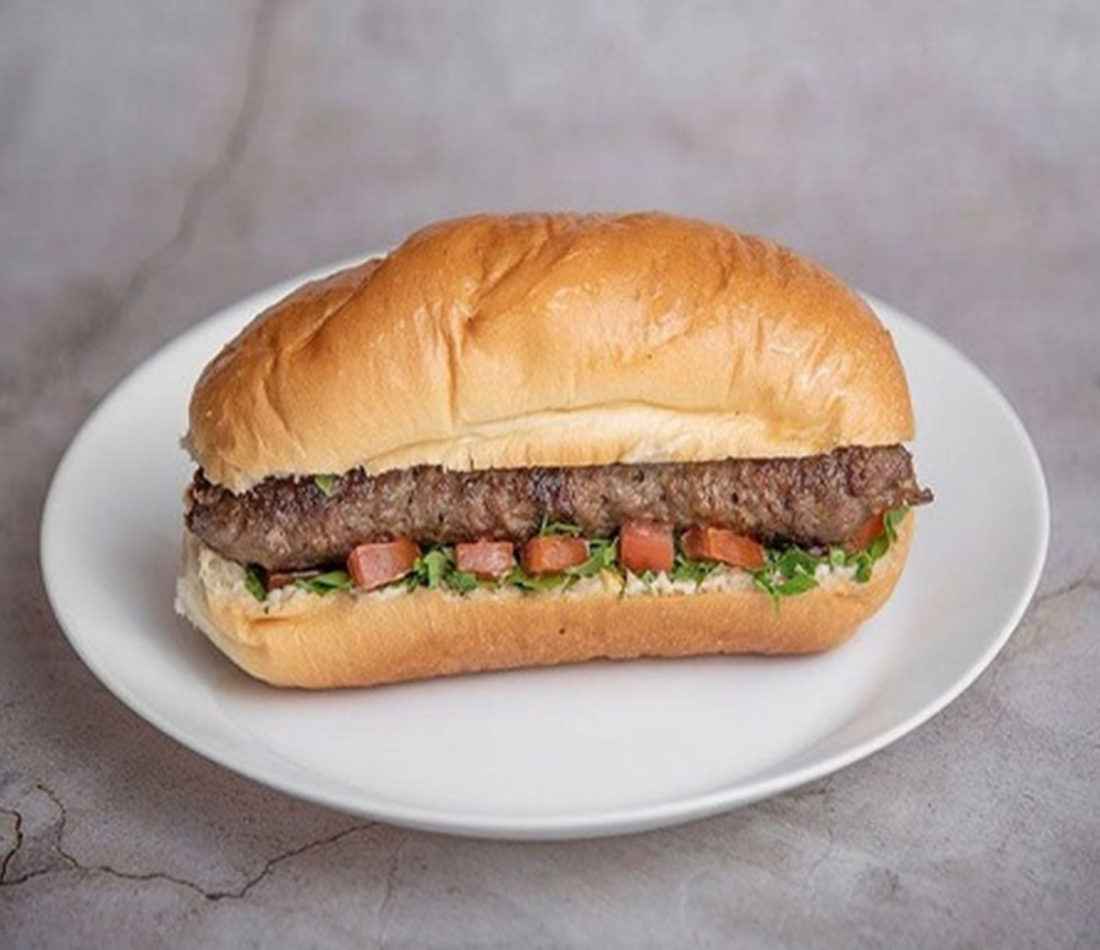 Кебаб с хлебом