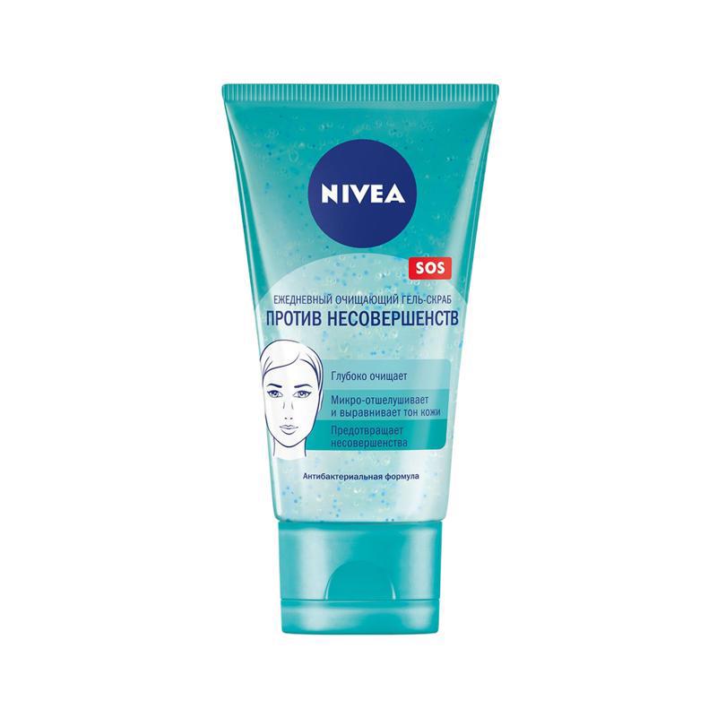 Face gel-scrub "Nivea" deep cleaning 150ml