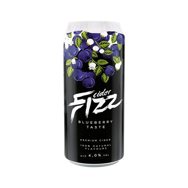 Сидр Fizz Premium черника ж/б 0.5л