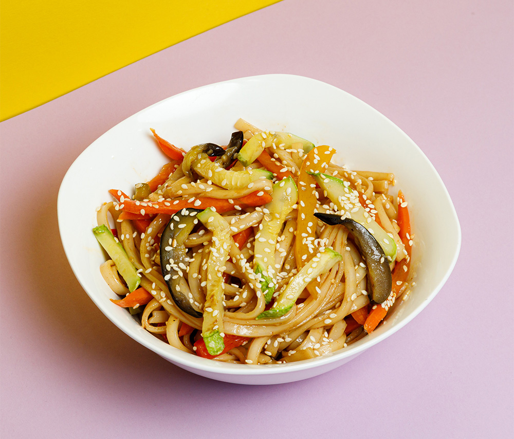 Удон с овощами