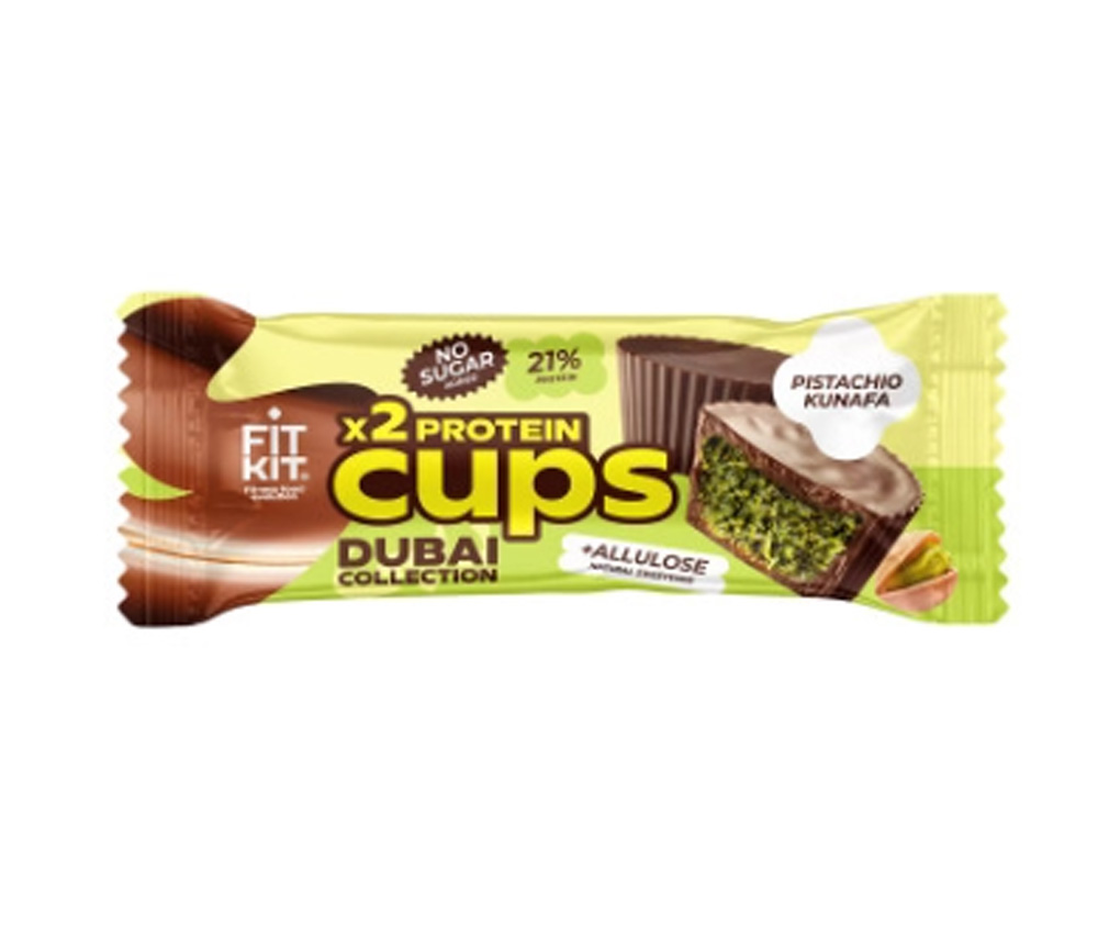 Ֆիթ Քիթ Դեսերտ պրոտեինային դուբայ շոկոլադ, պիստակի կունաֆա 70գ