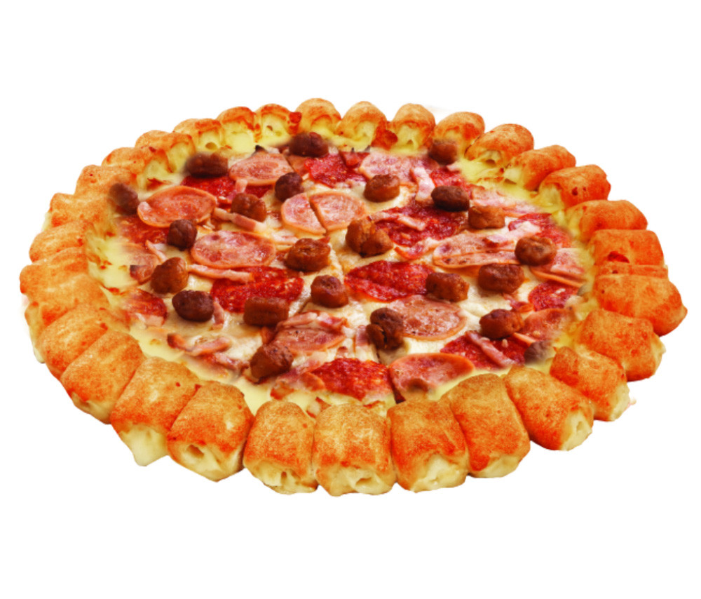 Pizza Meat lovers Cheesy bites 27cm Pizza Hut