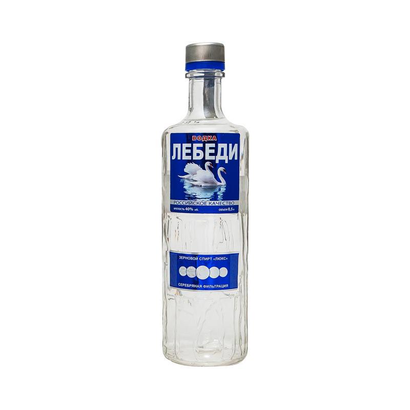 Vodka "Lebedi" Premium 0.5l