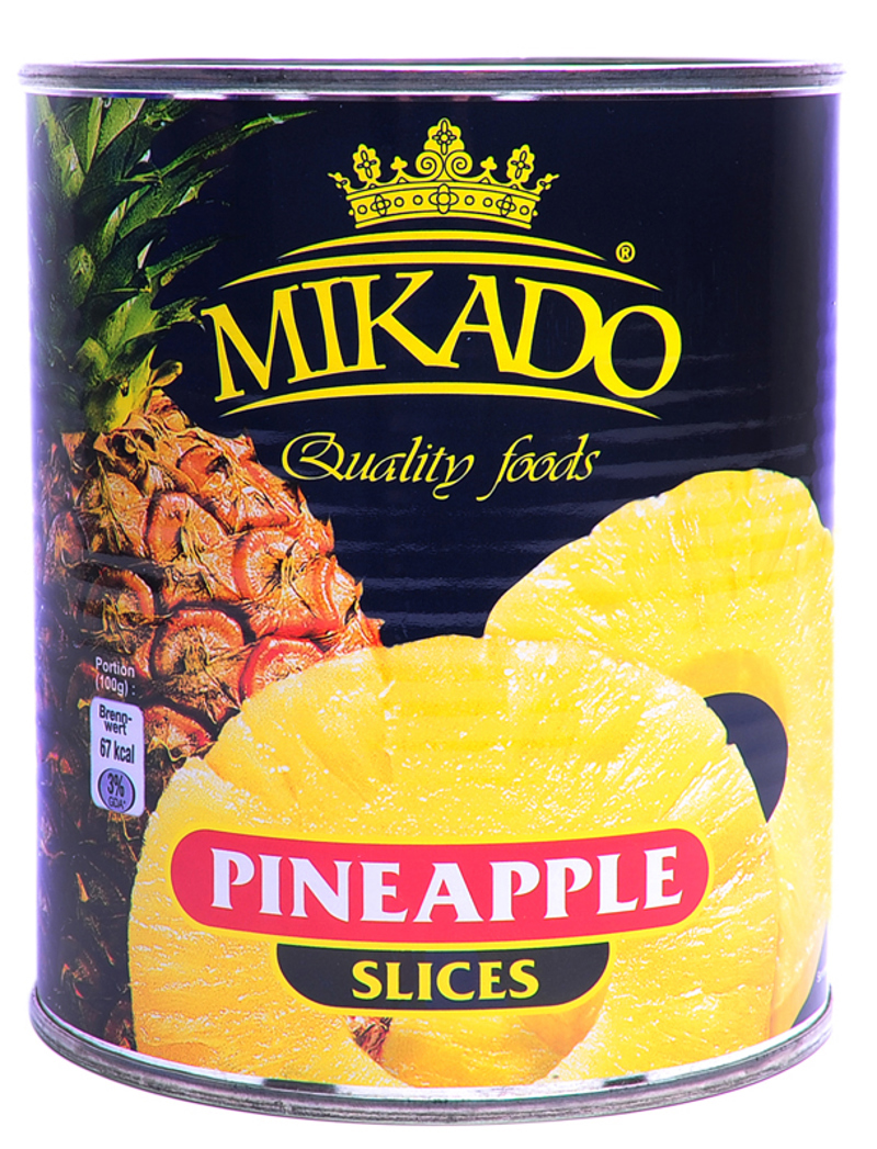 Pineapple slices "Mikado" 820g
