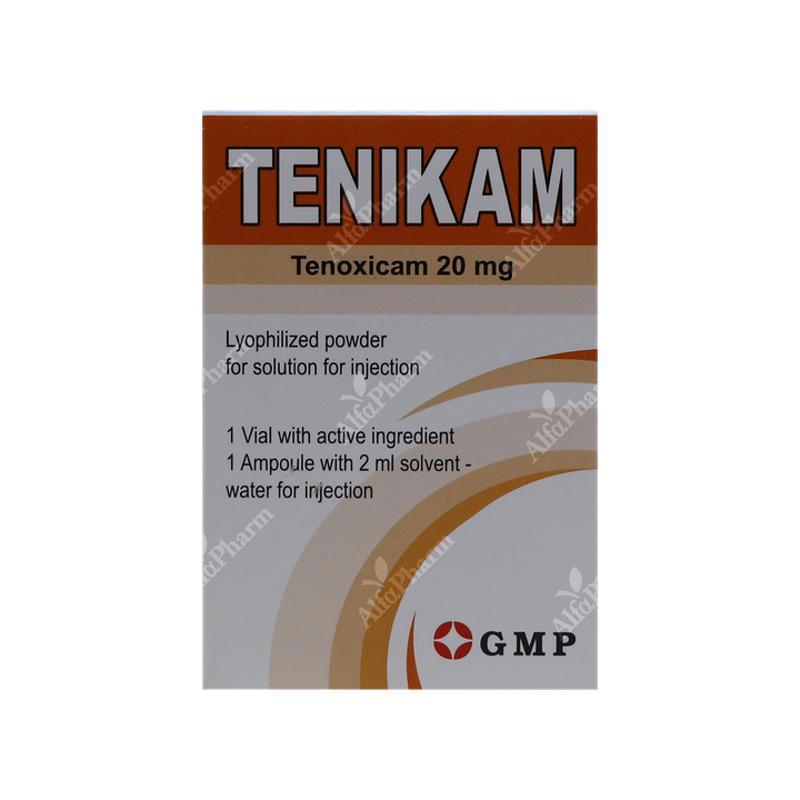 Тenicam lyophilisate with solvent intravenously, intramuscularly20mg x 1