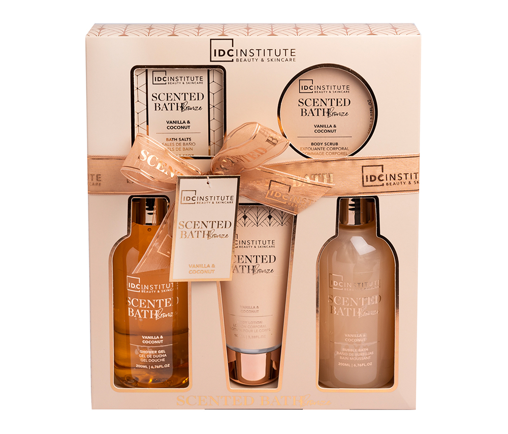 IDC  հավ-ծու լոգանքի Scented Bath Bronze 5pcs Gift Box 12134