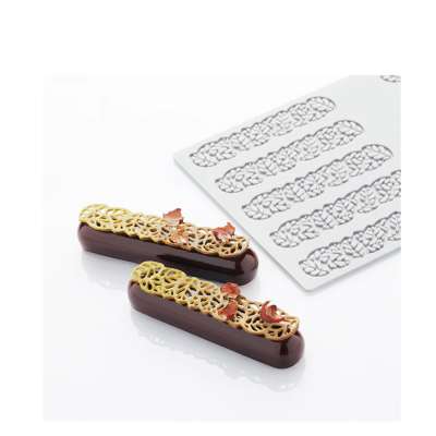 PR003S Սիլիկոնե կաղապար Eclair Shape Leaves