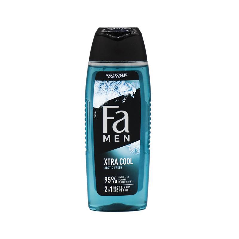 Men's shower gel and shampoo "Fa" xtra cool 250ml
