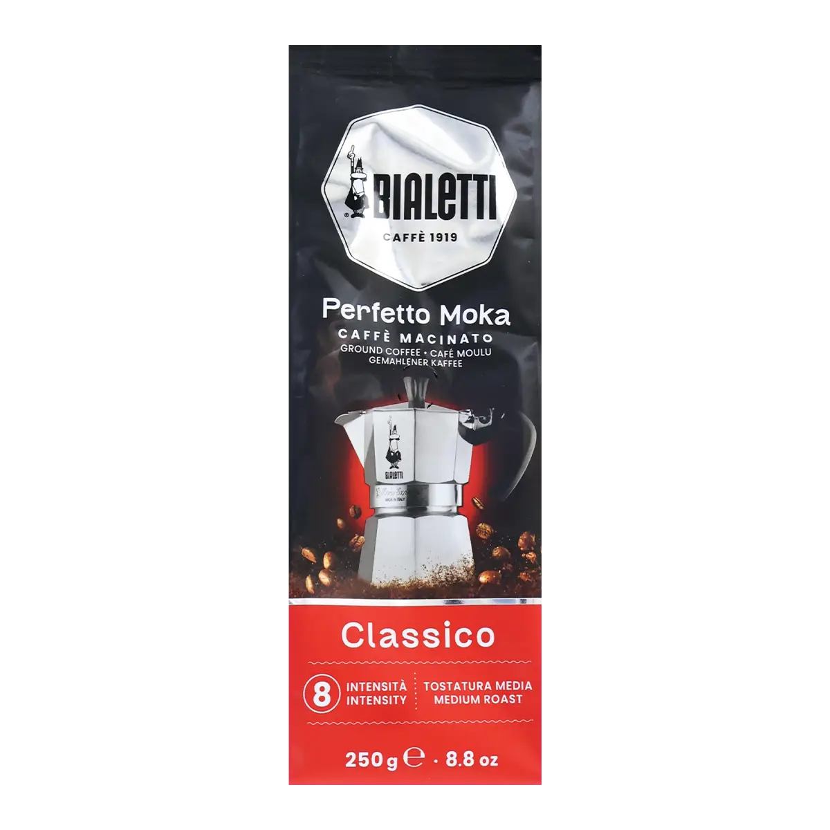 Ground coffee "Bialetti Perfetto Moka Classico" 250g
