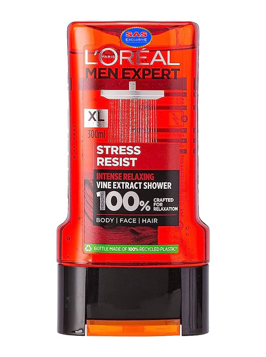 Shower gel "LOreal Men Expert Stress Resist" 300ml