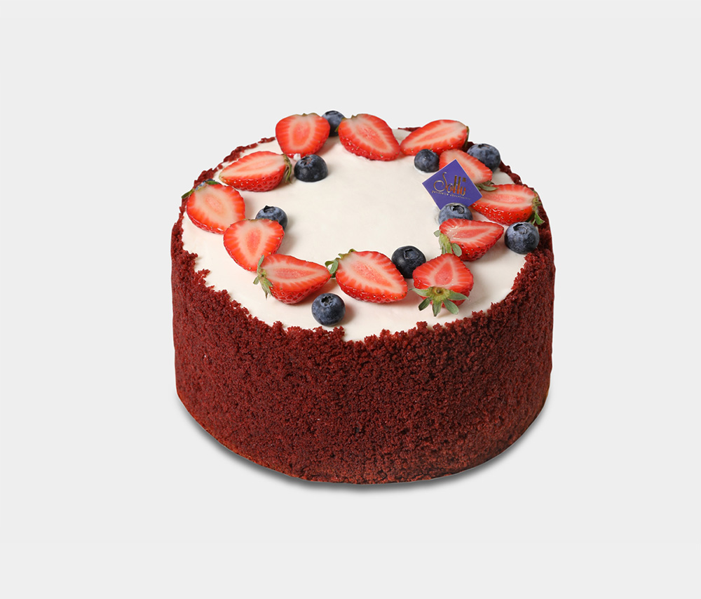 Whole Cake Red Velvet Berries small