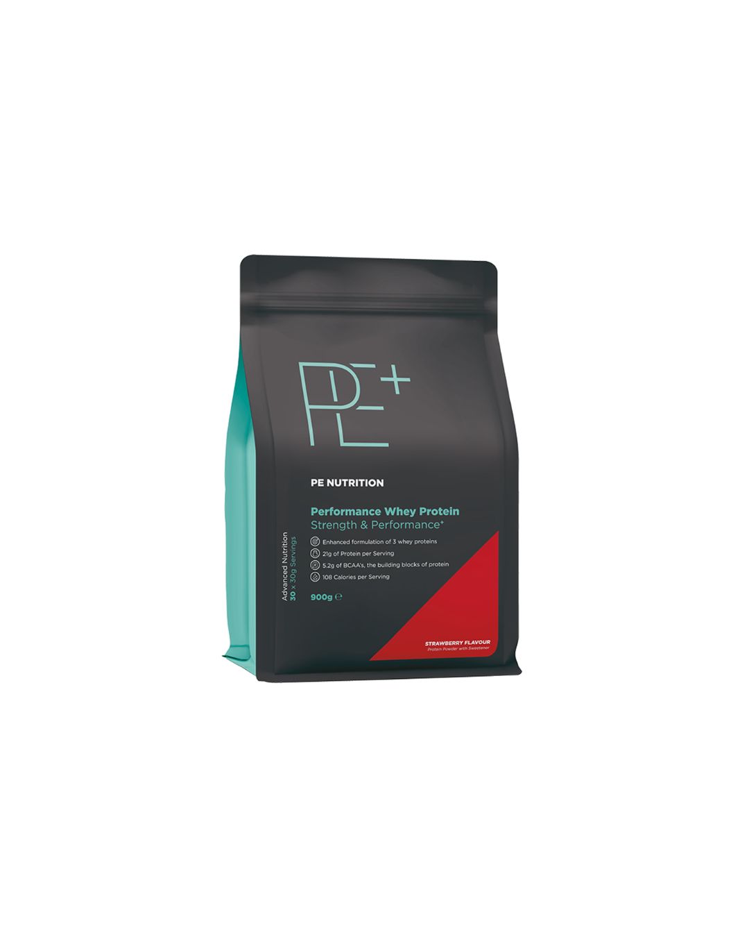 ՀԲ PE WHEY պրոտեին փոշի ելակի համով 900գր