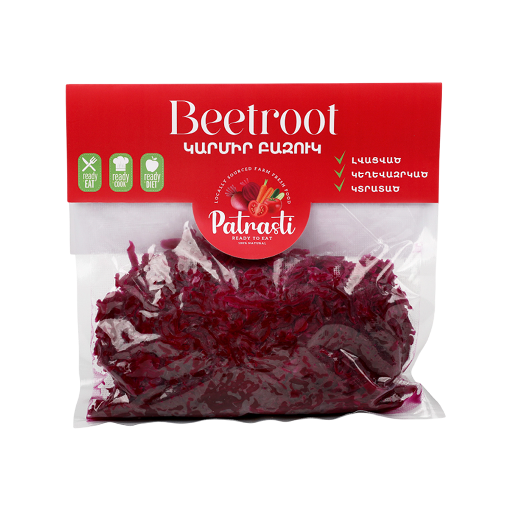 Grated beet "Patrasti" 500g