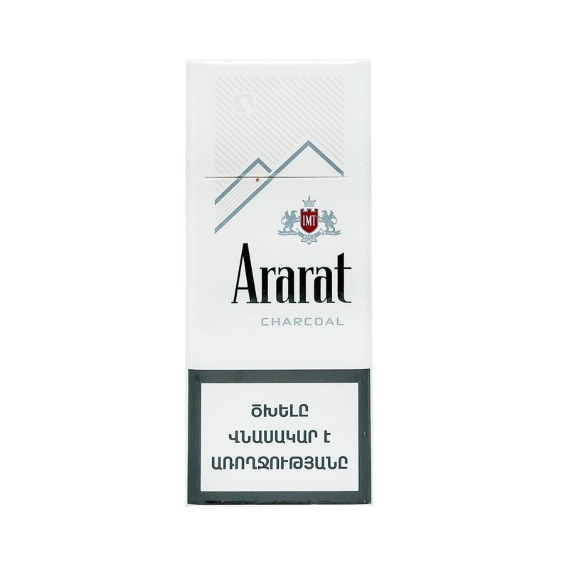 Cigarettes "Ararat" Charcoal RC 100/5.4
