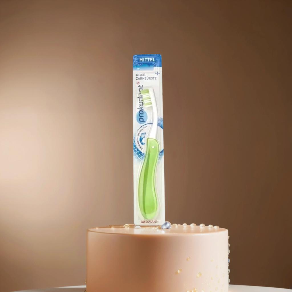 PROKUDENT TRAVEL TOOTHBRUSH MEDIUM , 1 PIECE