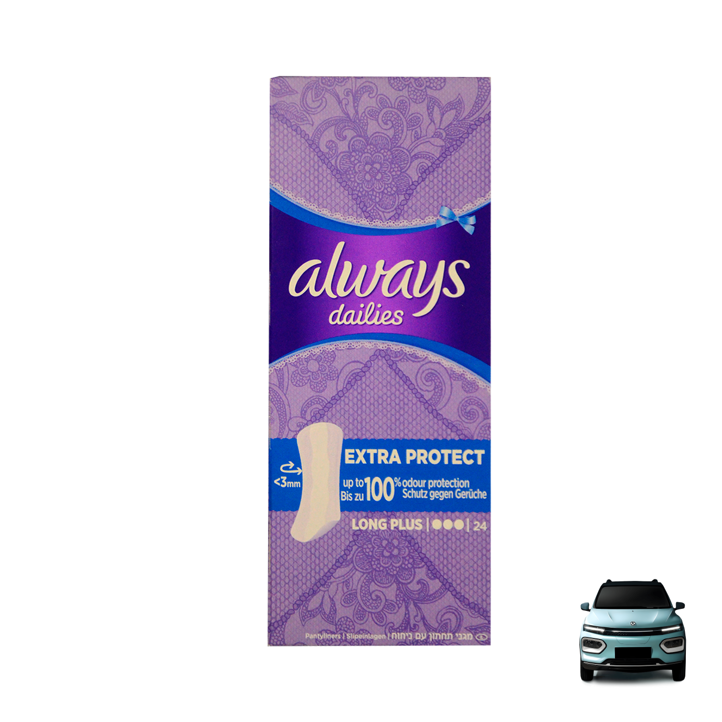 Daily pads "Always" Extra Protect, large 26pcs