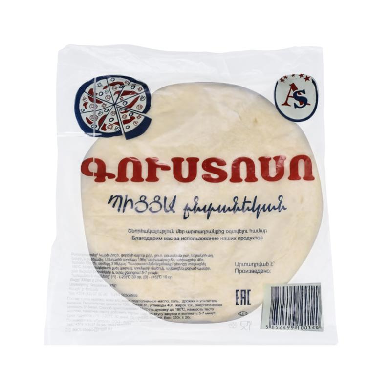 Պիցցայի լոշիկ «Գուստոսո» ընտանեկան 380գր