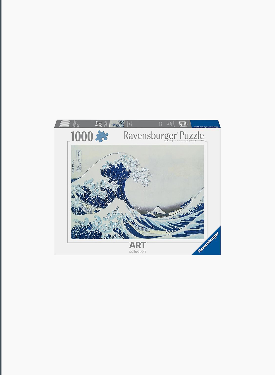 Ravensburger Փազլ «Մեծ ալիք Կանագավայի մոտ» 1000 կտ.