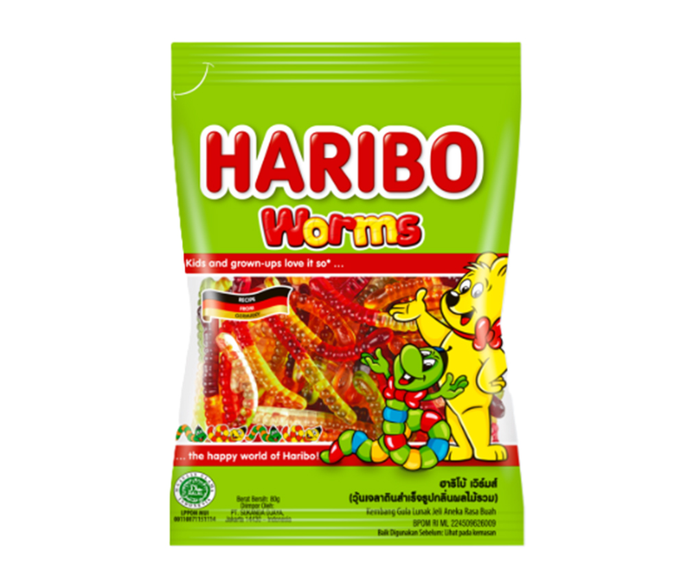 Հարիբո Ծամվող մարմելադ որդեր 150գր