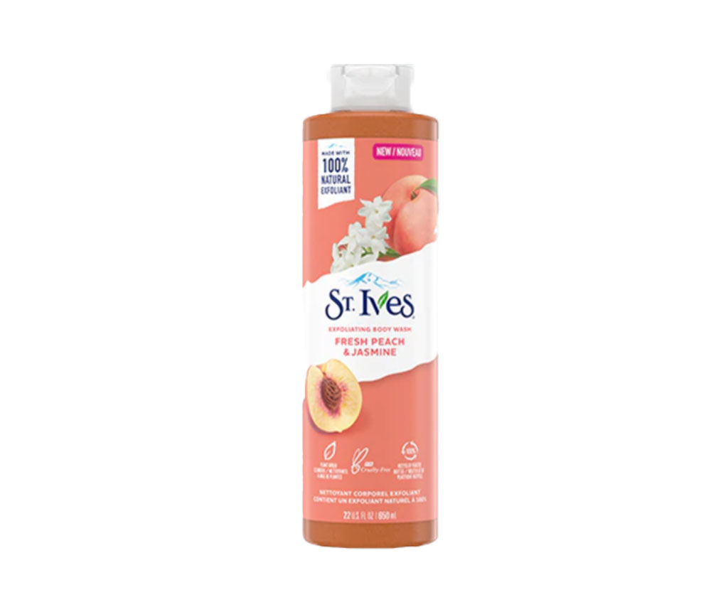 Shower gel "St. Ives" peach and jasmine 650ml