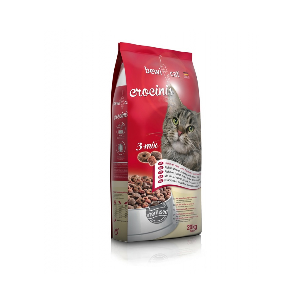 Bewi Cat Adult Crocinis թռչնամսի չոր կատվի կեր, 1 կգ