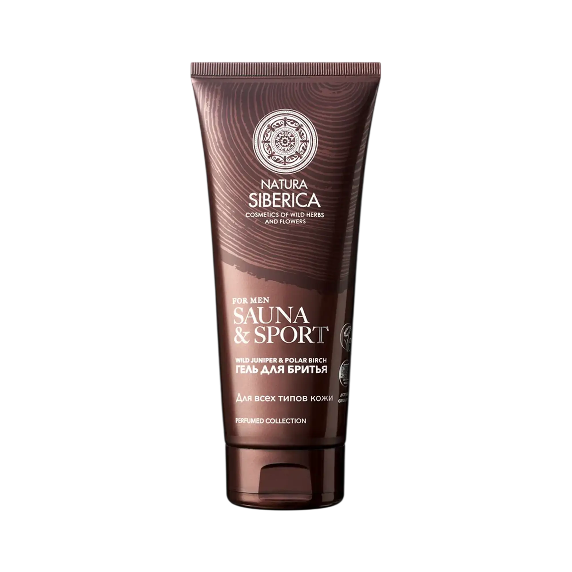 Shaving gel "Natura Siberica" sauna-sport 200ml