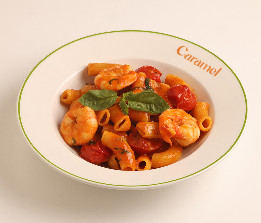 Rigatoni with Shrimp