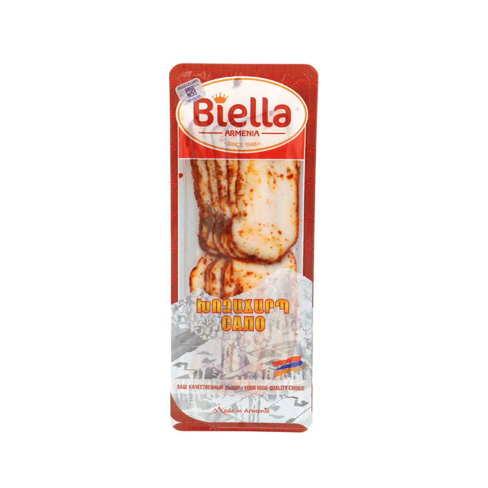 Fat "Biella" sliced 80g