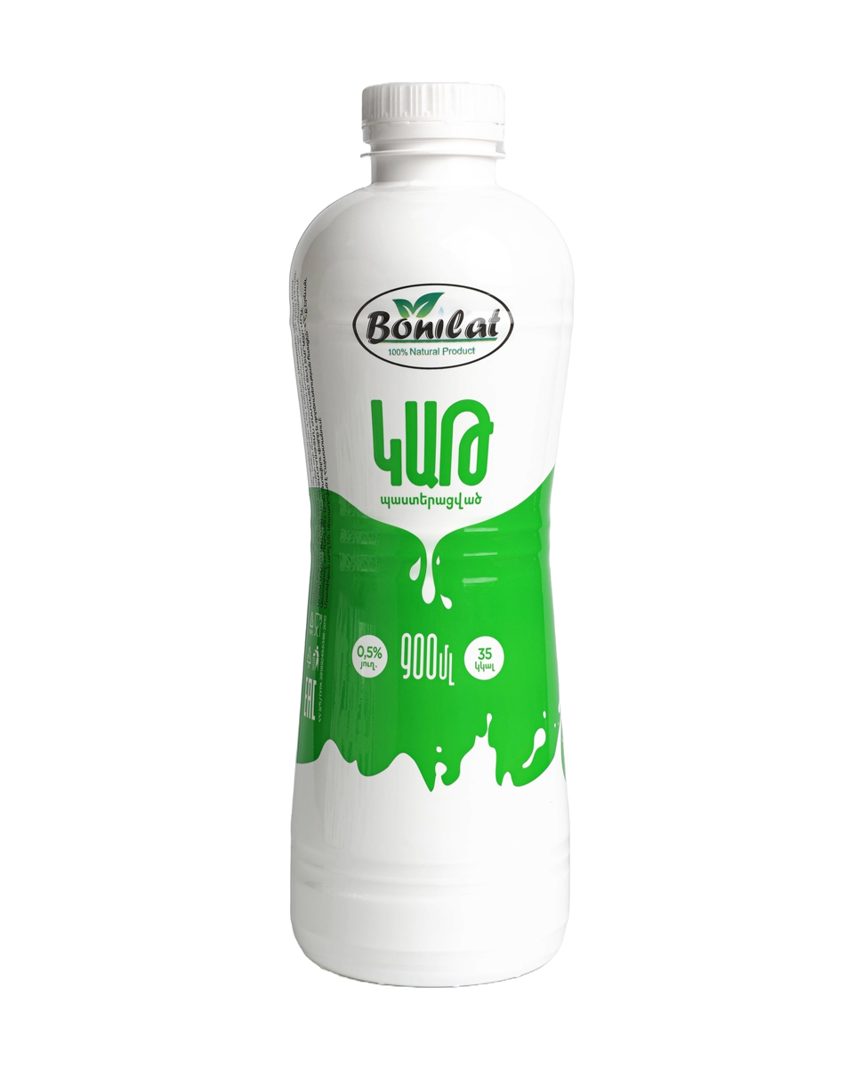 Milk "Bonilat" 900ml, richness: 0,5%