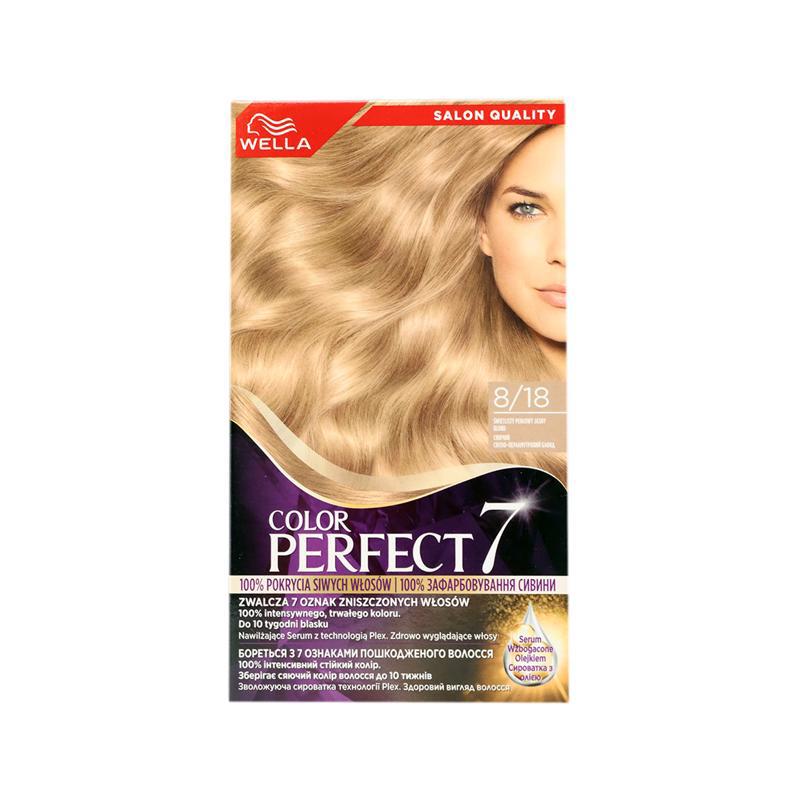 Hair dye "Wellaton Perfect 8/18
