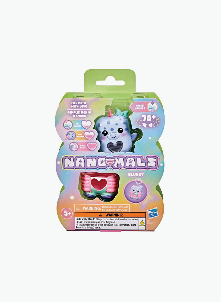Hasbro Էլեկտրոնային կենդանի Nano-mals «Blubby»