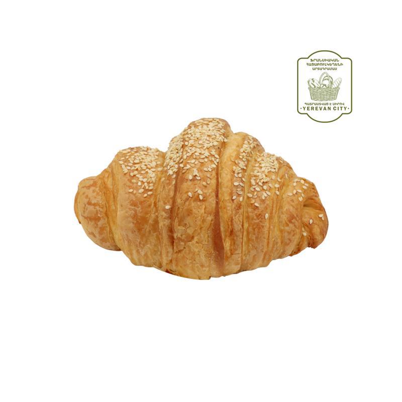 Croissant with butter and cheese 100g
