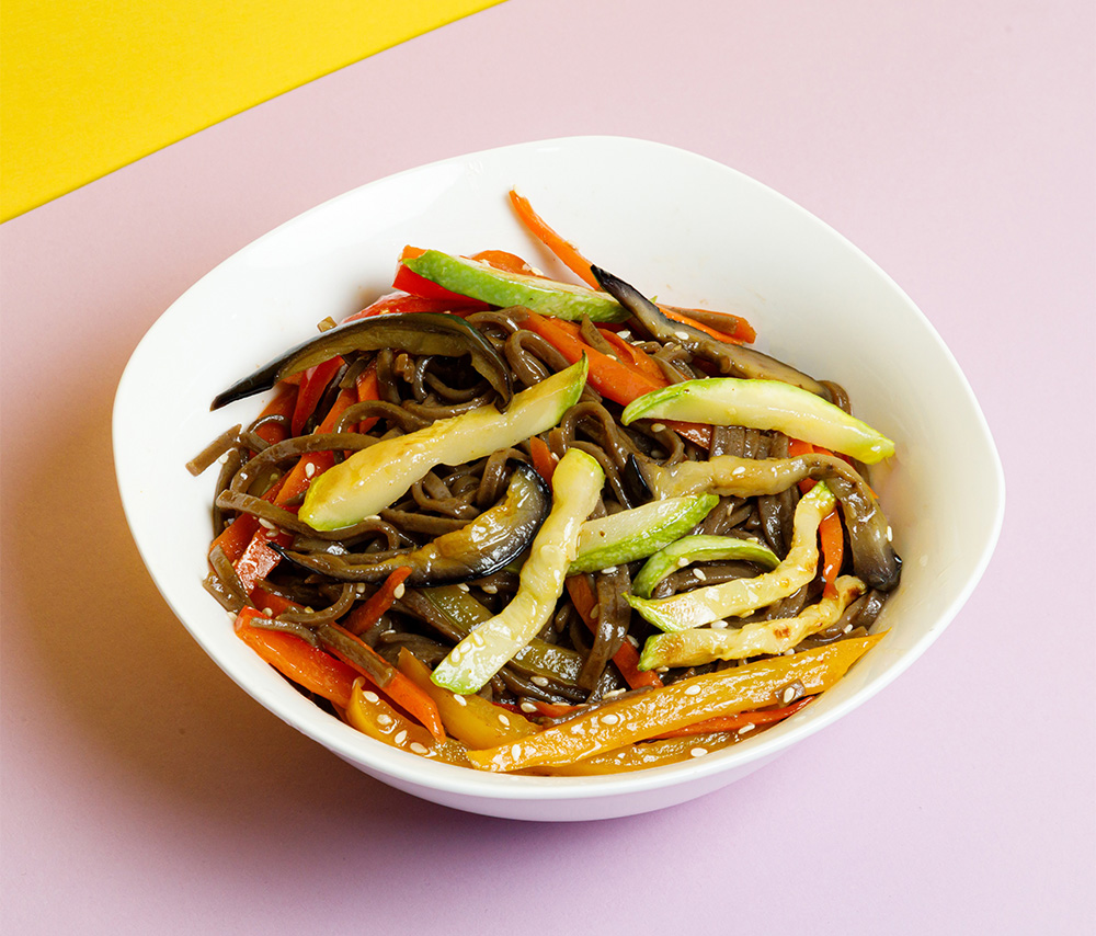 Соба с овощами