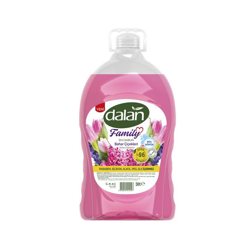Liquid soap "Dalan" Family, spring flowers 3l