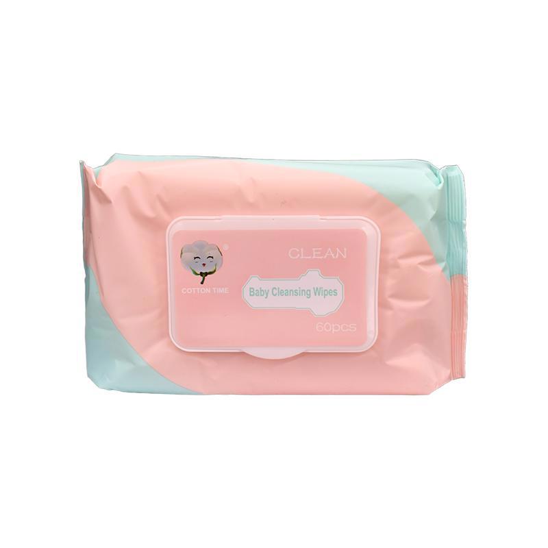 Wet wipes "Cotton time" 60pcs