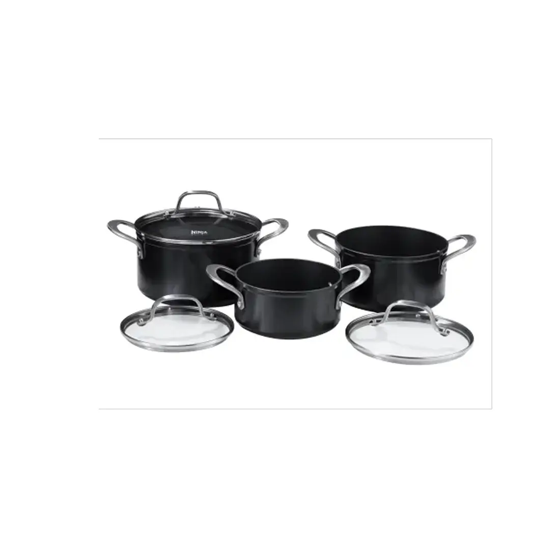 Թավաների Հավաքածու Ninja Set of Sausepan ZEROSTICK Essentials C13000 6in1 