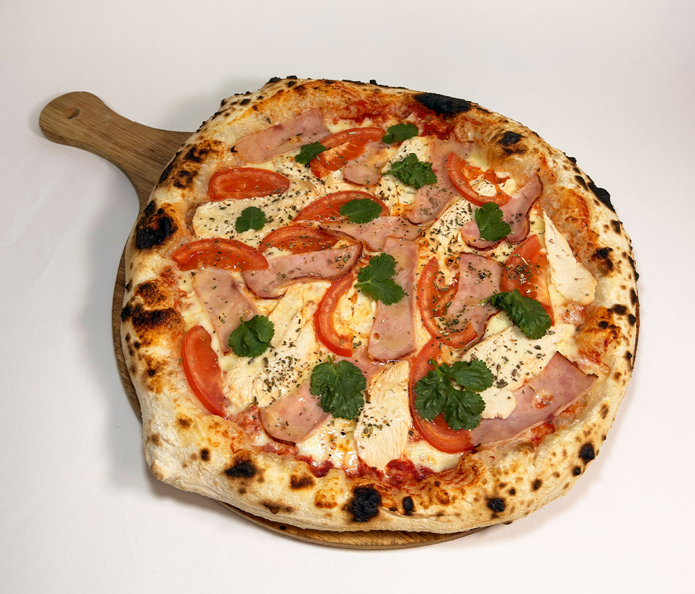 Chicken and Ham Pizza
