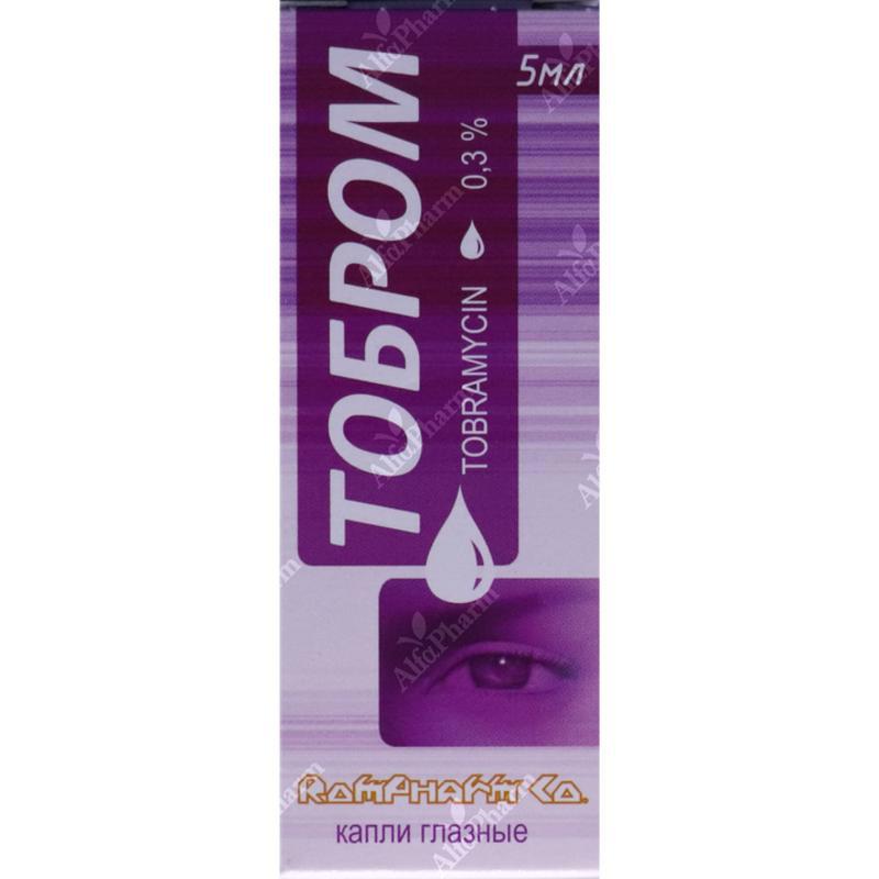 Tobrom eye drops 0.3%- 5ml