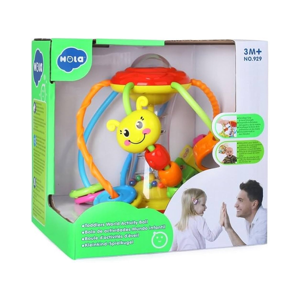 Huanger Baby Rattle Teether Toy
