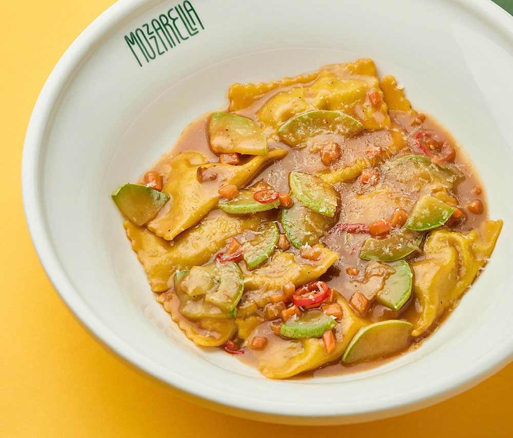 Ռավիոլի ռիկոտայով և տրյուֆելով