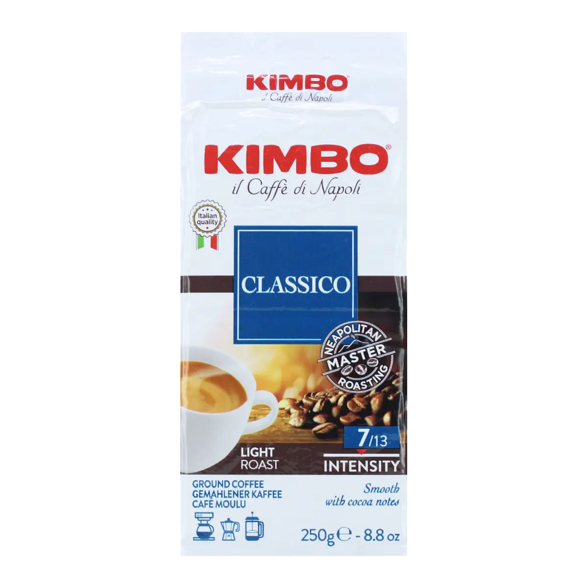 Ground coffee "Kimbo Classico" 250g