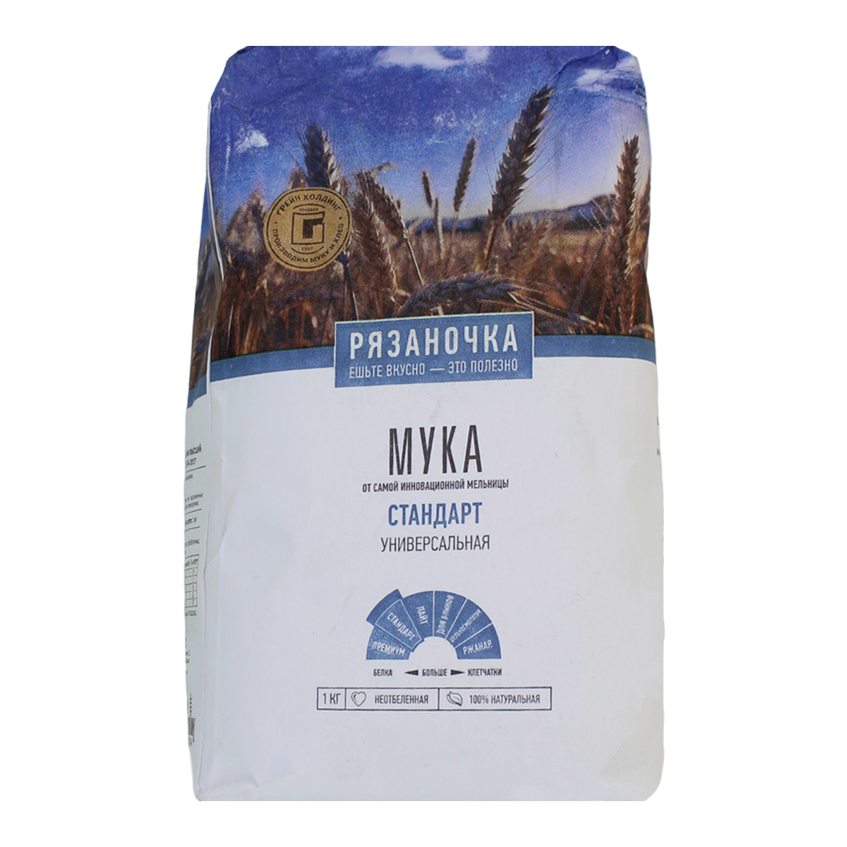 Ալյուր ցորենի "Рязаночка Стандарт" 1կգ