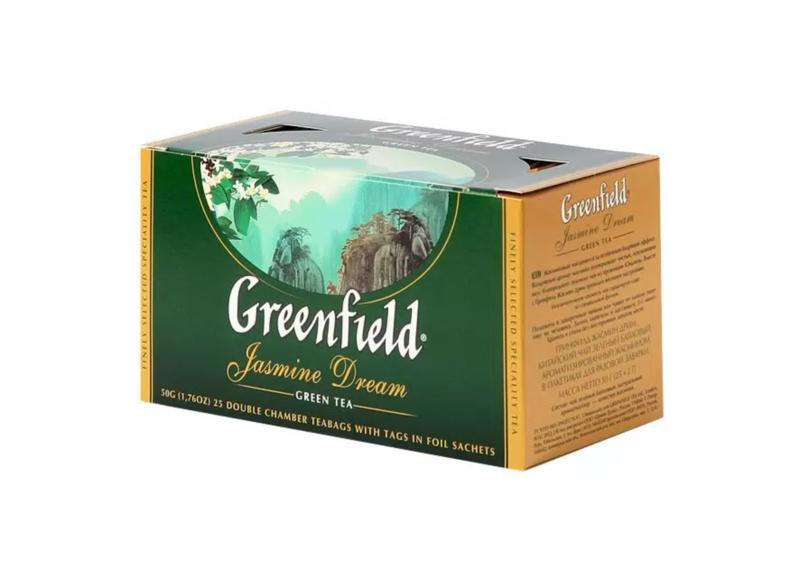 Greenfield Jasmine Dream green tea in bags 25*1.5g