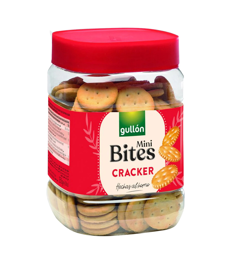 Crackers salted "Gullon Bites Mini" 250g

