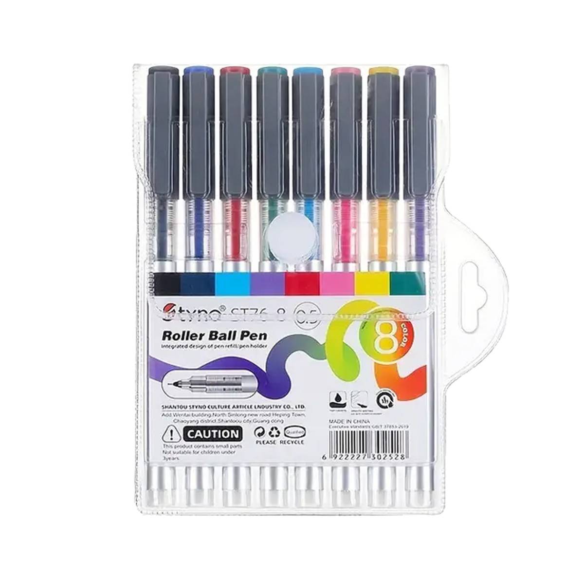 Colour pens "Tyno" 8 pcs
